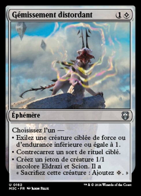 Gémissement distordant (Warping Wail) - Oath of the Gatewatch (#12) - Illustrated by Jason Felix - Magic: The Gathering Card