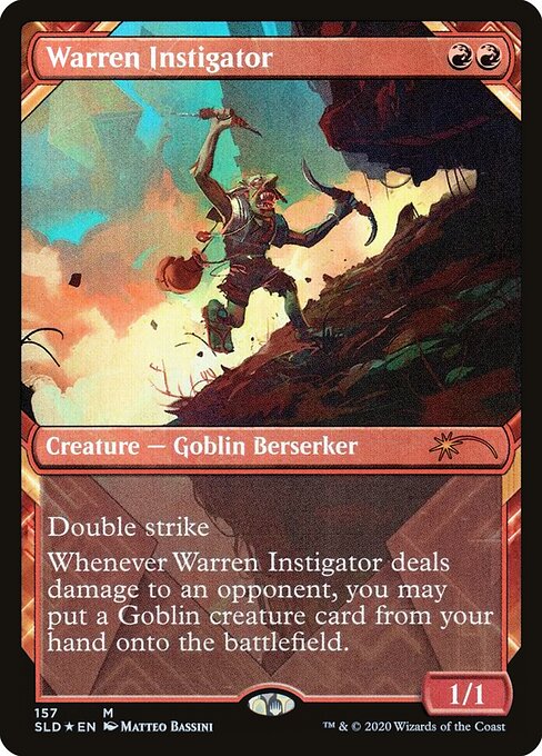 Instigador de Vilarejo (Warren Instigator) - Zendikar (#154) - Illustrated by Andrew Robinson - Magic: The Gathering Card