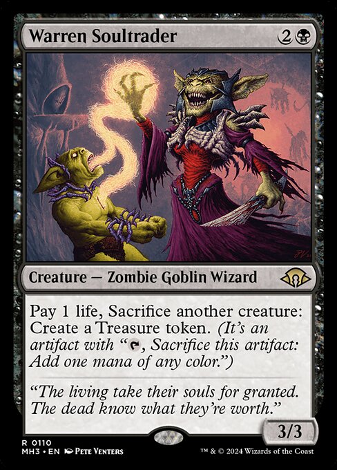 Warren Soultrader - Modern Horizons 3 Magic card