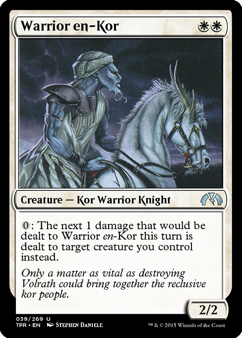 Warrior en-Kor - Tempest Remastered Magic card