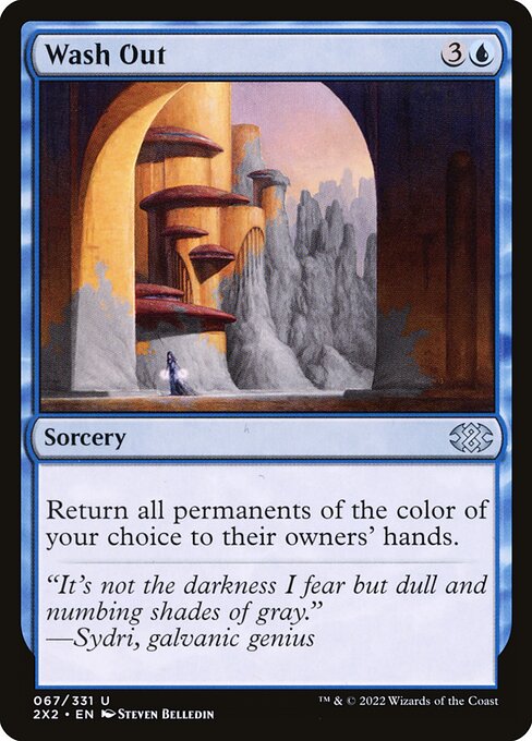 Wash Out - Double Masters 2022 Magic card
