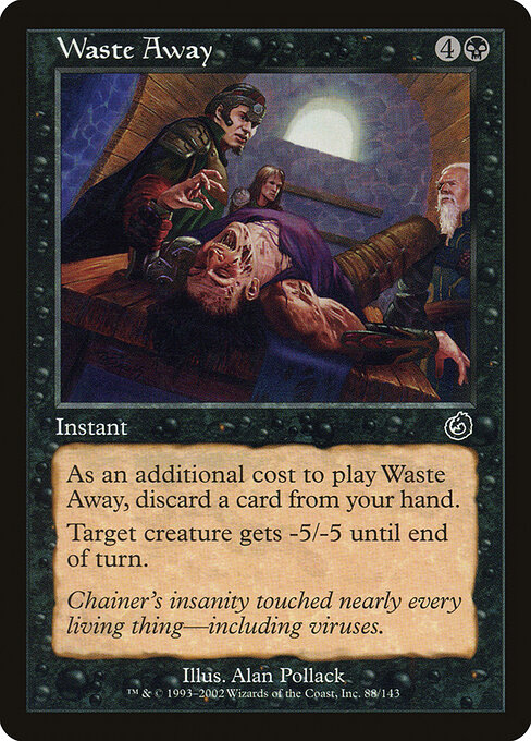 Waste Away - Torment Magic card