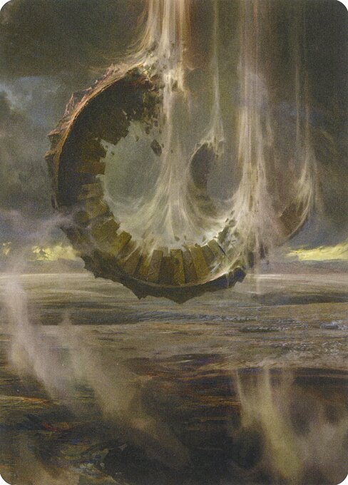 Wasteland // Wasteland - Zendikar Rising Art Series (#36) - Illustrated by Adam Paquette - Magic: The Gathering Card