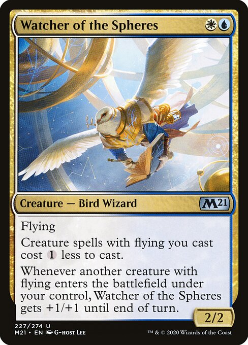 Watcher of the Spheres - Core Set 2021 Magic card