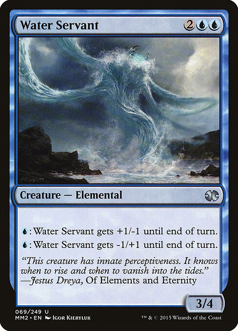 Water Servant - Modern Masters 2015 Magic card