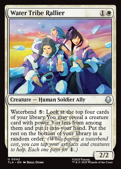 Water Tribe Rallier - Avatar: The Last Airbender Magic card