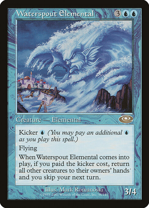 Waterspout Elemental - Planeshift Magic card