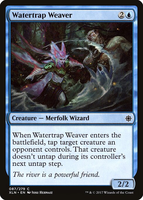 Watertrap Weaver - Ixalan Magic card