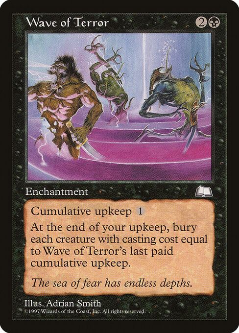 Wave of Terror - Weatherlight Magic card
