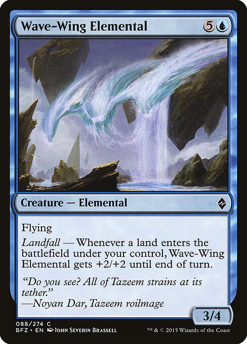 Wave-Wing Elemental - Battle for Zendikar Magic card