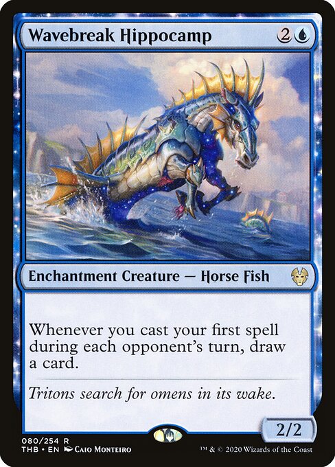 Wavebreak Hippocamp - Theros Beyond Death Magic card