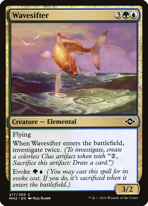 Wavesifter - Modern Horizons 2 (#217) - Illustrated by Nils Hamm - Magic: The Gathering Card