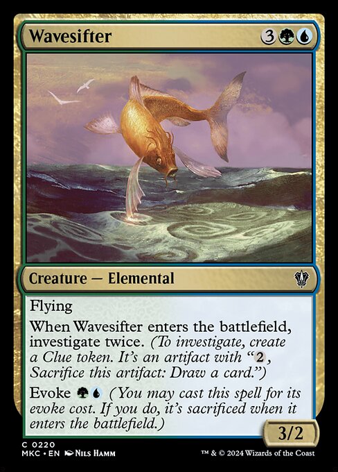 Wavesifter - Murders at Karlov Manor Commander Magic card