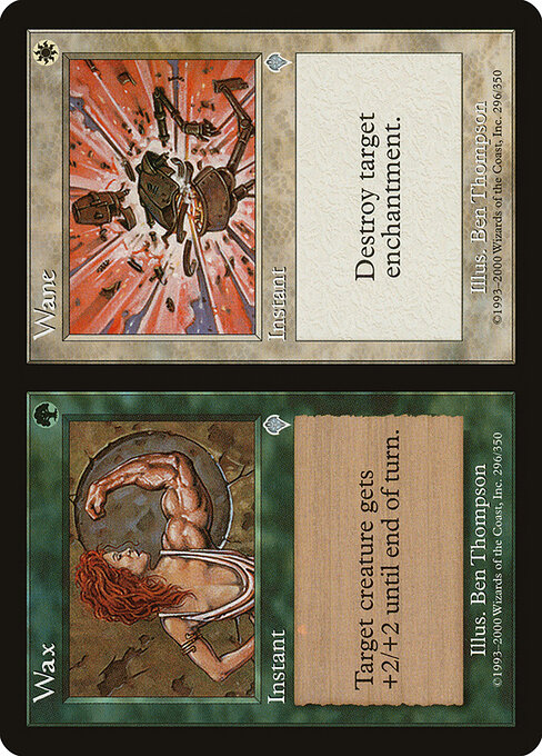 Wax // Wane - Invasion (#296) - Illustrated by Ben Thompson - Magic: The Gathering Card