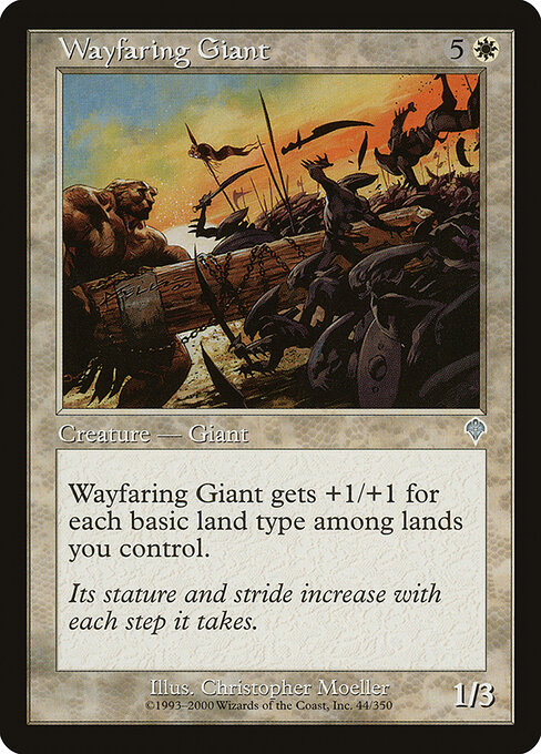 Wayfaring Giant - Invasion Magic card