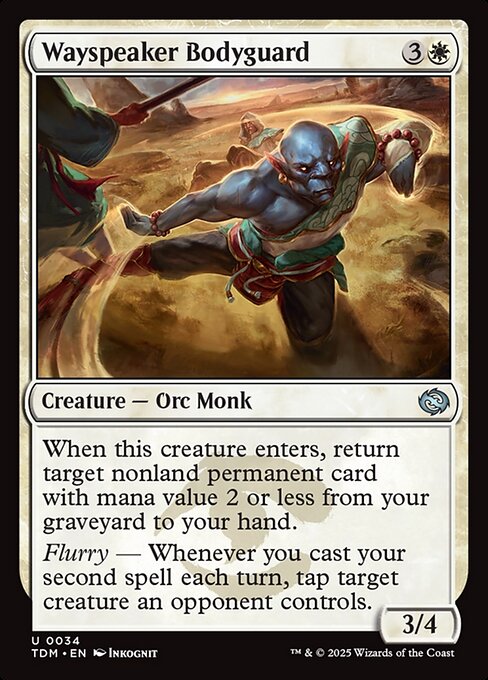 Wayspeaker Bodyguard - Tarkir: Dragonstorm Magic card