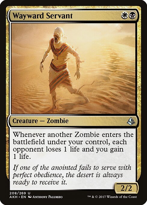 Wayward Servant - Amonkhet Magic card