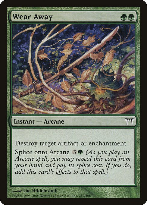 Wear Away - Champions of Kamigawa Magic card