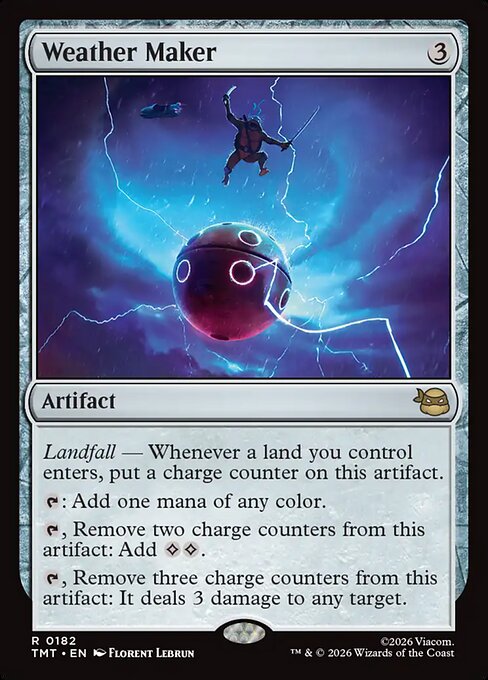 Weather Maker - Teenage Mutant Ninja Turtles Magic card