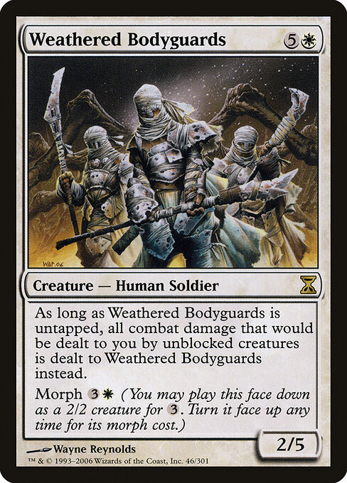 Weathered Bodyguards - Time Spiral Magic card