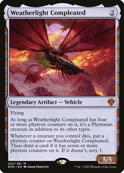 Weatherlight Compleated - Dominaria United Magic card