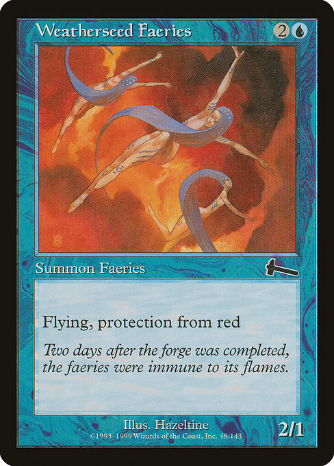 Weatherseed Faeries - Urza's Legacy Magic card