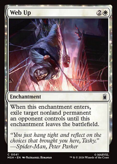 Web Up - Marvel Super Heroes Magic card
