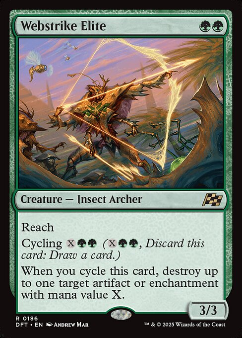 Webstrike Elite - Aetherdrift Magic card