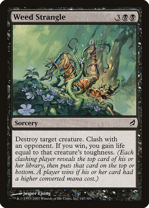 Weed Strangle - Lorwyn Magic card