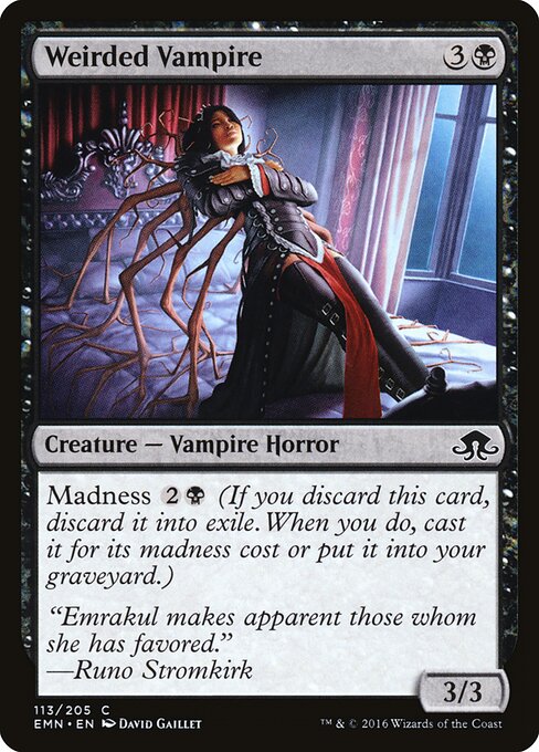 Weirded Vampire - Eldritch Moon Magic card