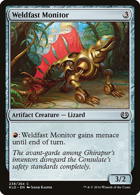 Weldfast Monitor - Kaladesh Magic card