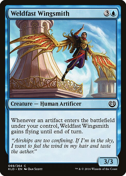 Weldfast Wingsmith - Kaladesh Magic card