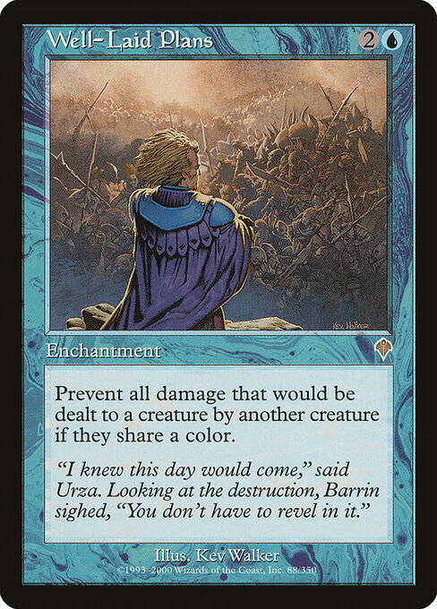 Well-Laid Plans - Invasion Magic card