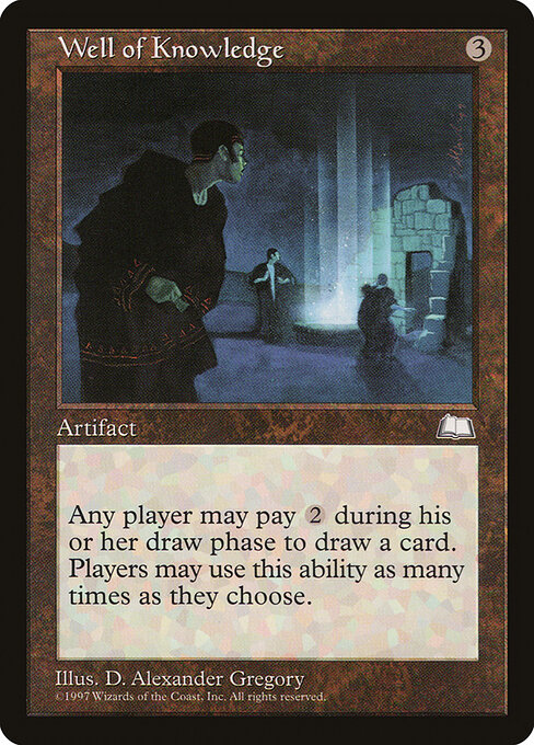 Well of Knowledge - Weatherlight Magic card