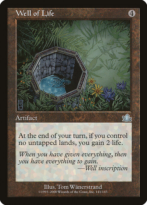 Well of Life - Prophecy Magic card