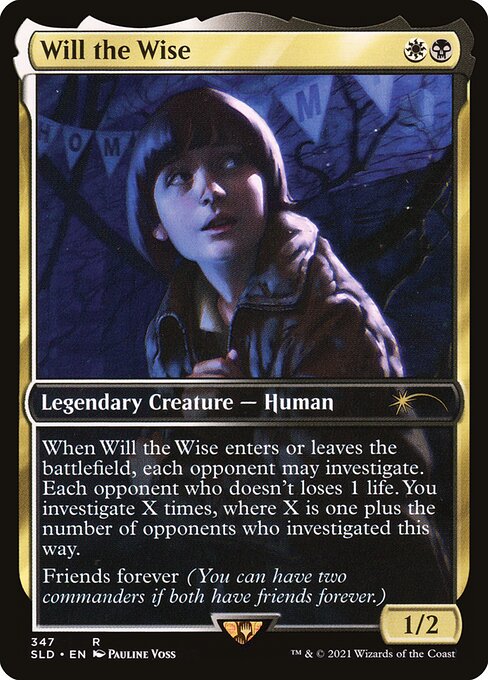 Will the Wise (Wernog, Rider's Chaplain) - Secret Lair Drop (#347) - Illustrated by Pauline Voss - Magic: The Gathering Card