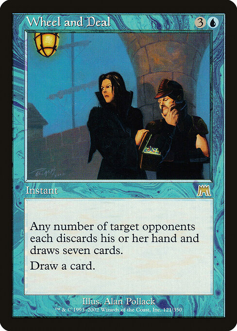 Wheel and Deal - Onslaught Magic card