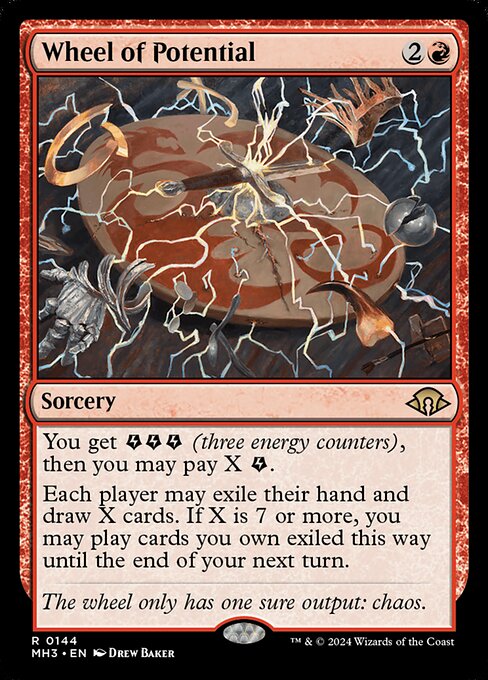 Wheel of Potential - Modern Horizons 3 Magic card