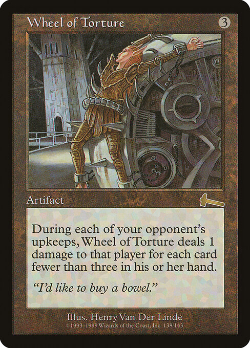 Wheel of Torture - Urza's Legacy Magic card