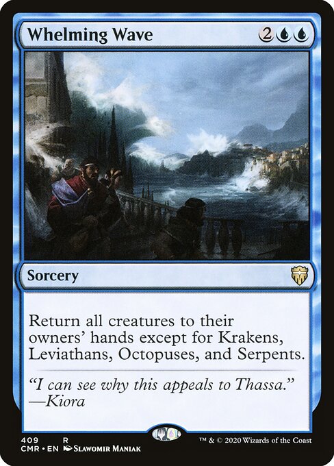 Whelming Wave - Commander Legends Magic card