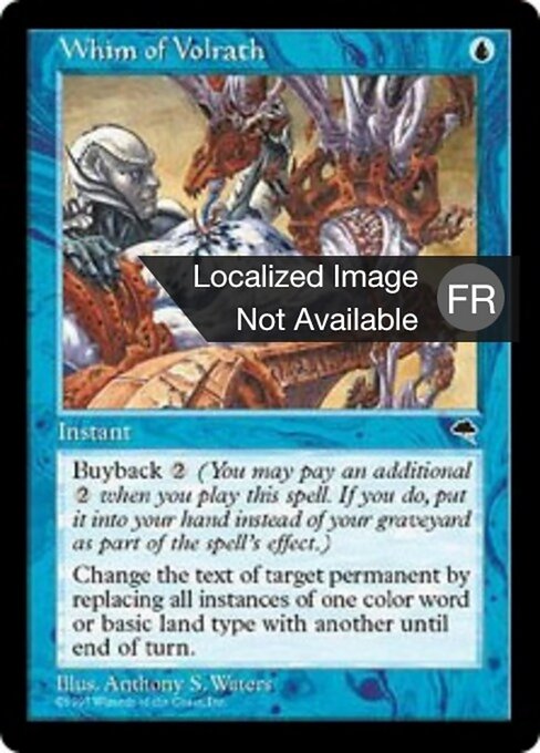 Volraths Experimente (Whim of Volrath) - Tempest (#102) - Illustrated by Anthony S. Waters - Magic: The Gathering Card