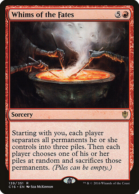 Whims of the Fates - Commander 2016 Magic card