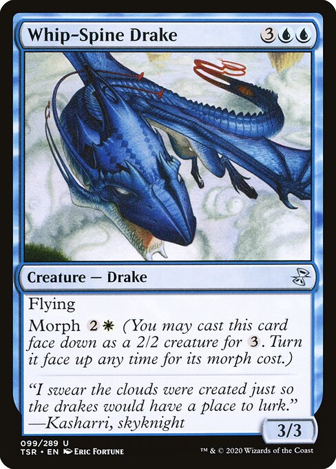 Whip-Spine Drake - Time Spiral Remastered (#99) - Illustrated by Eric Fortune - Magic: The Gathering Card