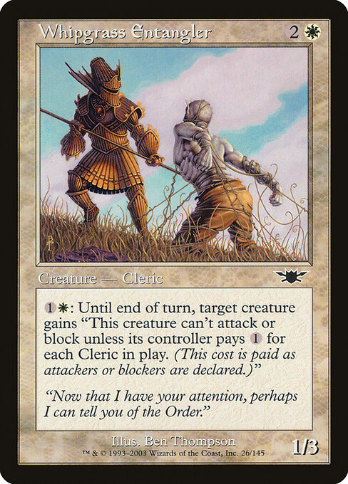 Whipgrass Entangler - Legions Magic card