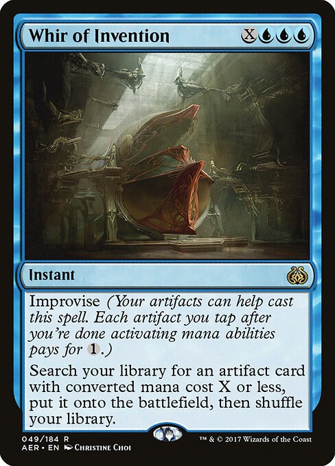 Whir of Invention - Aether Revolt Magic card