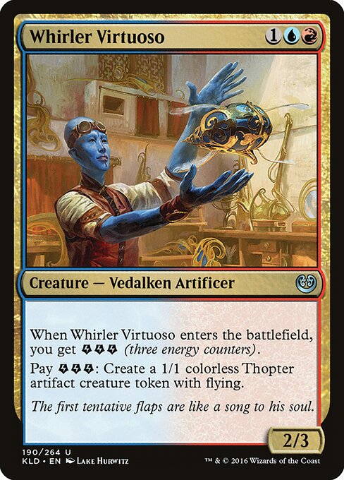 Whirler Virtuoso - Kaladesh Magic card