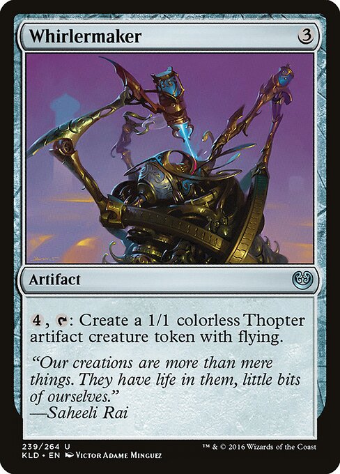 Махолетодел (Whirlermaker) - Kaladesh (#239) - Illustrated by Victor Adame Minguez - Magic: The Gathering Card