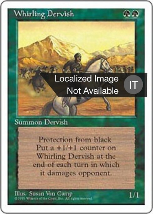 Whirling Dervish - Japan Junior Tournament (#2N07) - Illustrated by Alex Horley-Orlandelli - Magic: The Gathering Card