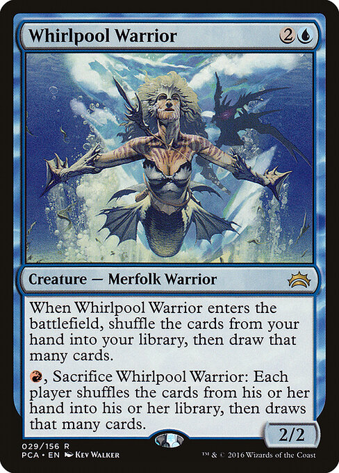Whirlpool Warrior - Planechase Anthology Magic card