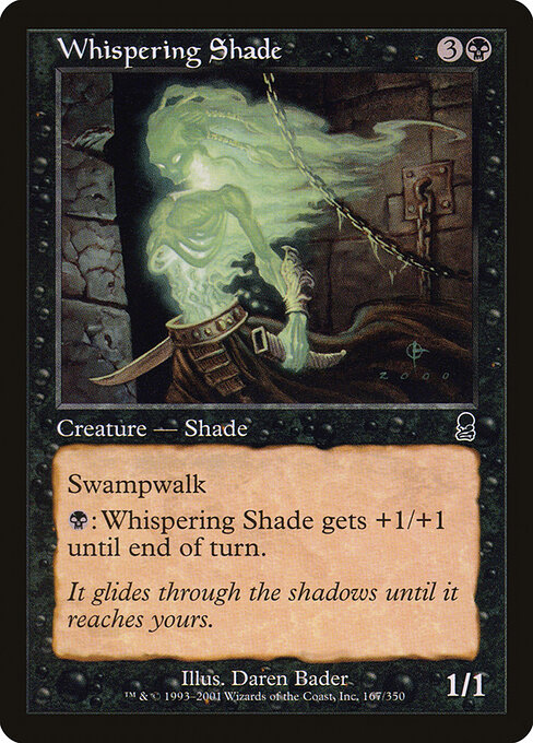 Whispering Shade - Odyssey Magic card